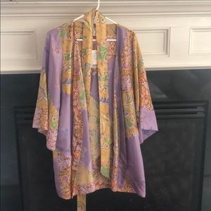 Lilka Lavender Silky Robe NWT